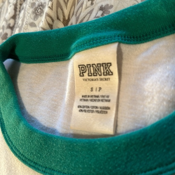 NWOT VS PINK sunny side up T shirt size S/P - Picture 3 of 3